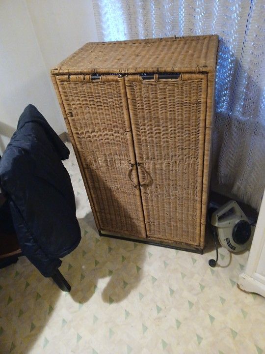Wicker Cabinet