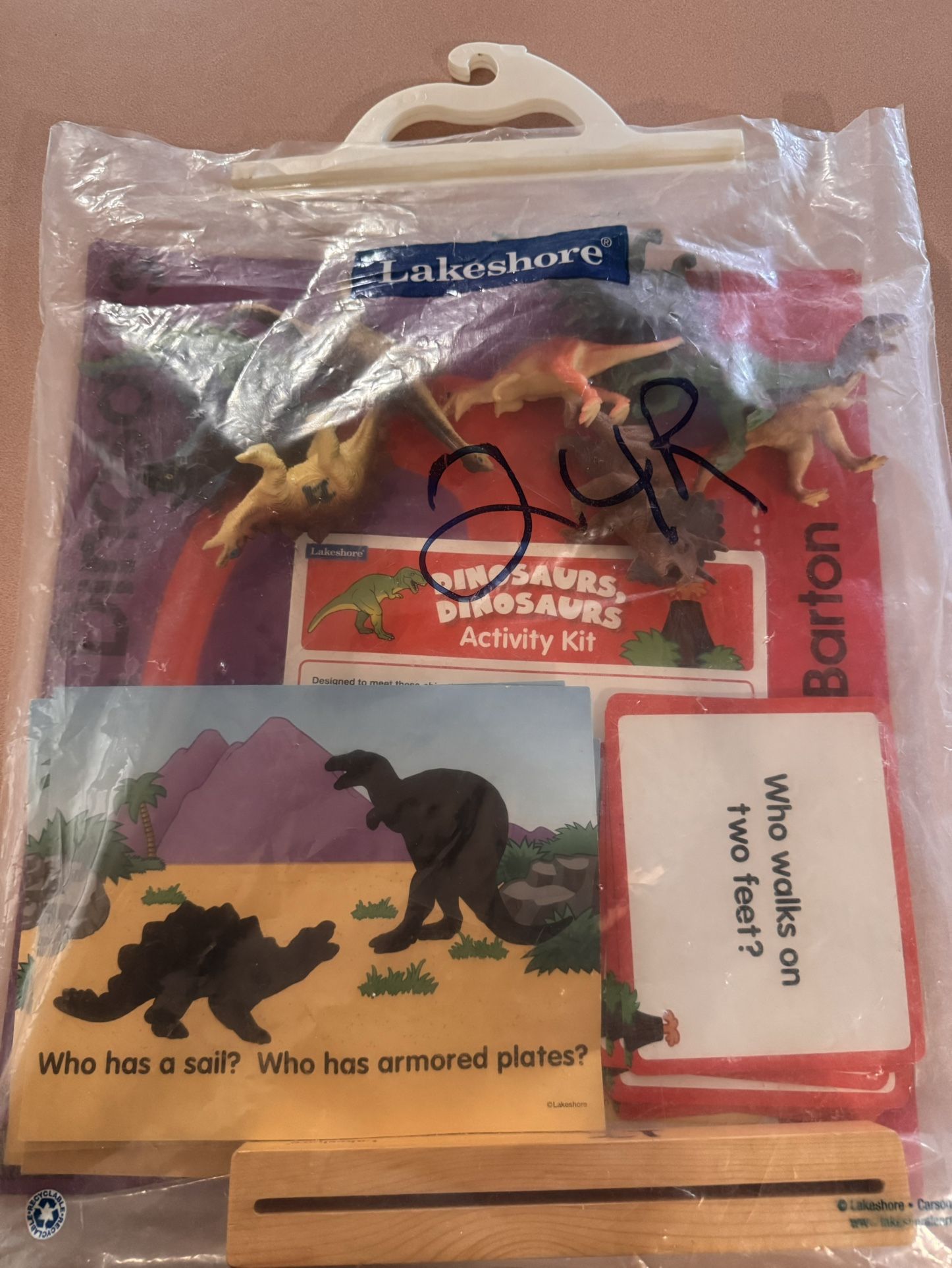 Large Lakeshore Book, With Learning Cards, Dino Toys, And Activity Book