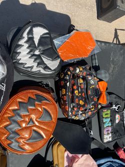 Halloween purses and lounge fly