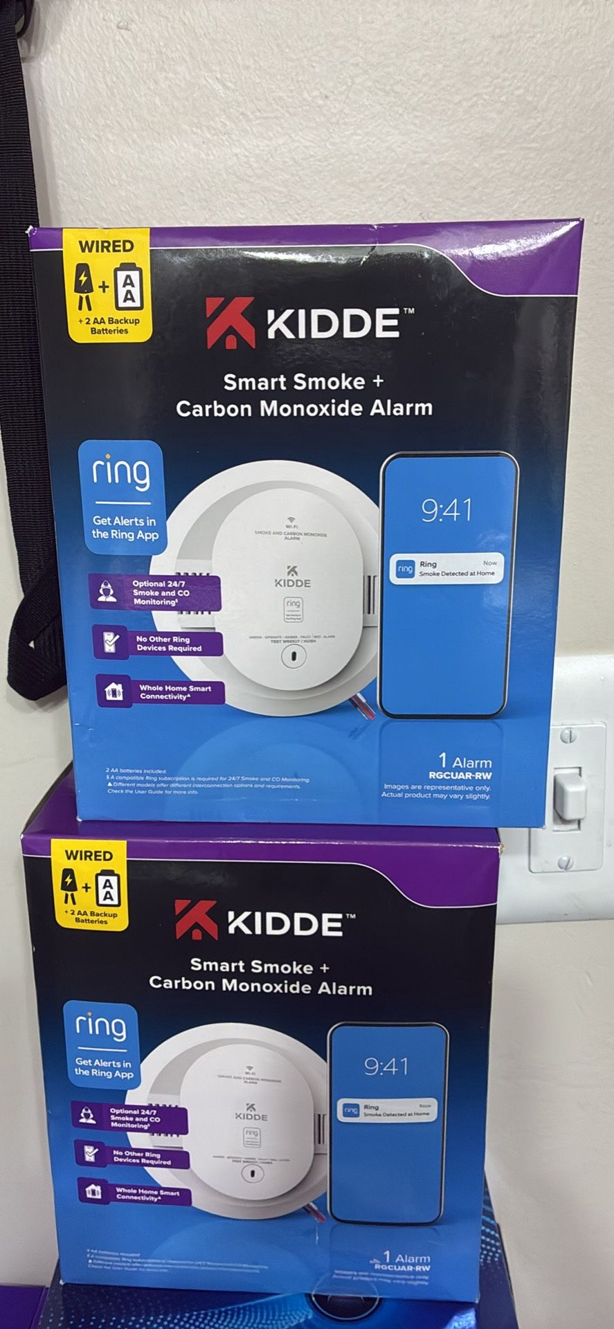 Kiddie Ring Smoke And Carb Monoxide Alarm