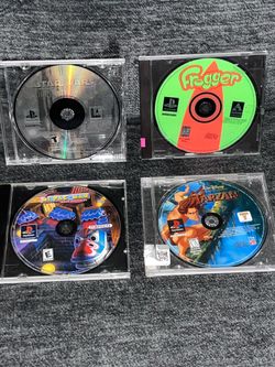 PS1 Game Lot Star Wars Phantom Menace Frogger Tarzan Ms. Pac-Man PlayStation 1