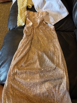 Gold Dress size small