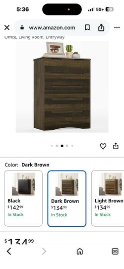 6 pc Drawer Dresser chest