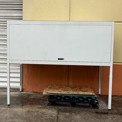 LARGE STORAGE CABINET W SHELF & HEIGHT ADJUSTABLE - delivery is negotiable