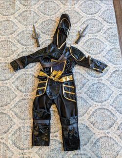 Size 6 Ninja Halloween Costume