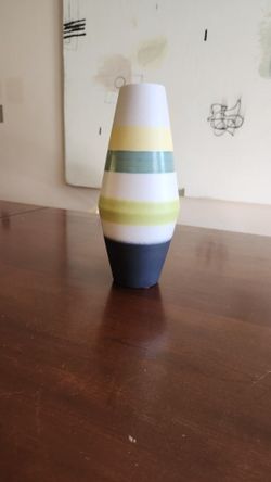 Iconic MCM Style Vase ( It Only Looks Like A Lava Lamp)