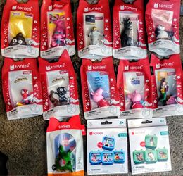 10 Pack Bundles Of Tonies Storybox Characters!!