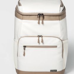 Soft Sided 18qt Backpack  Cooler  Tan- Embark