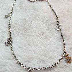 Stainless Steel Money 💰 Sign Ankle Bracelet 