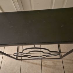 Black Decor Table