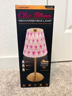 New! Rechargeable touch lamp