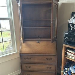 Secretary desk with Hutch and drawers