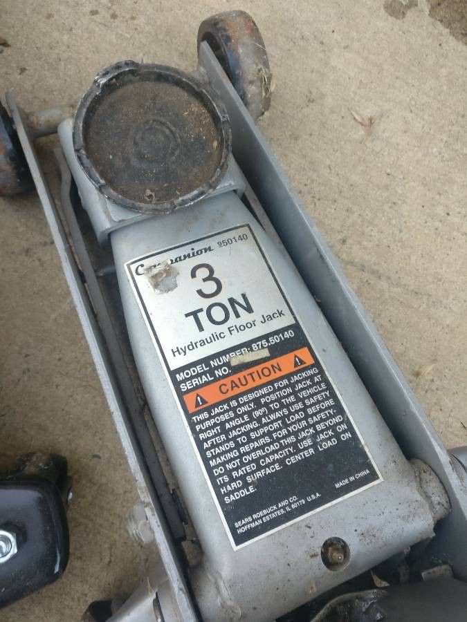 Craftsman/Sears 3-ton jack