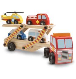Melissa and Doug Emergency Vehicle Carrier