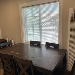 Kitchen Dining Table of 6