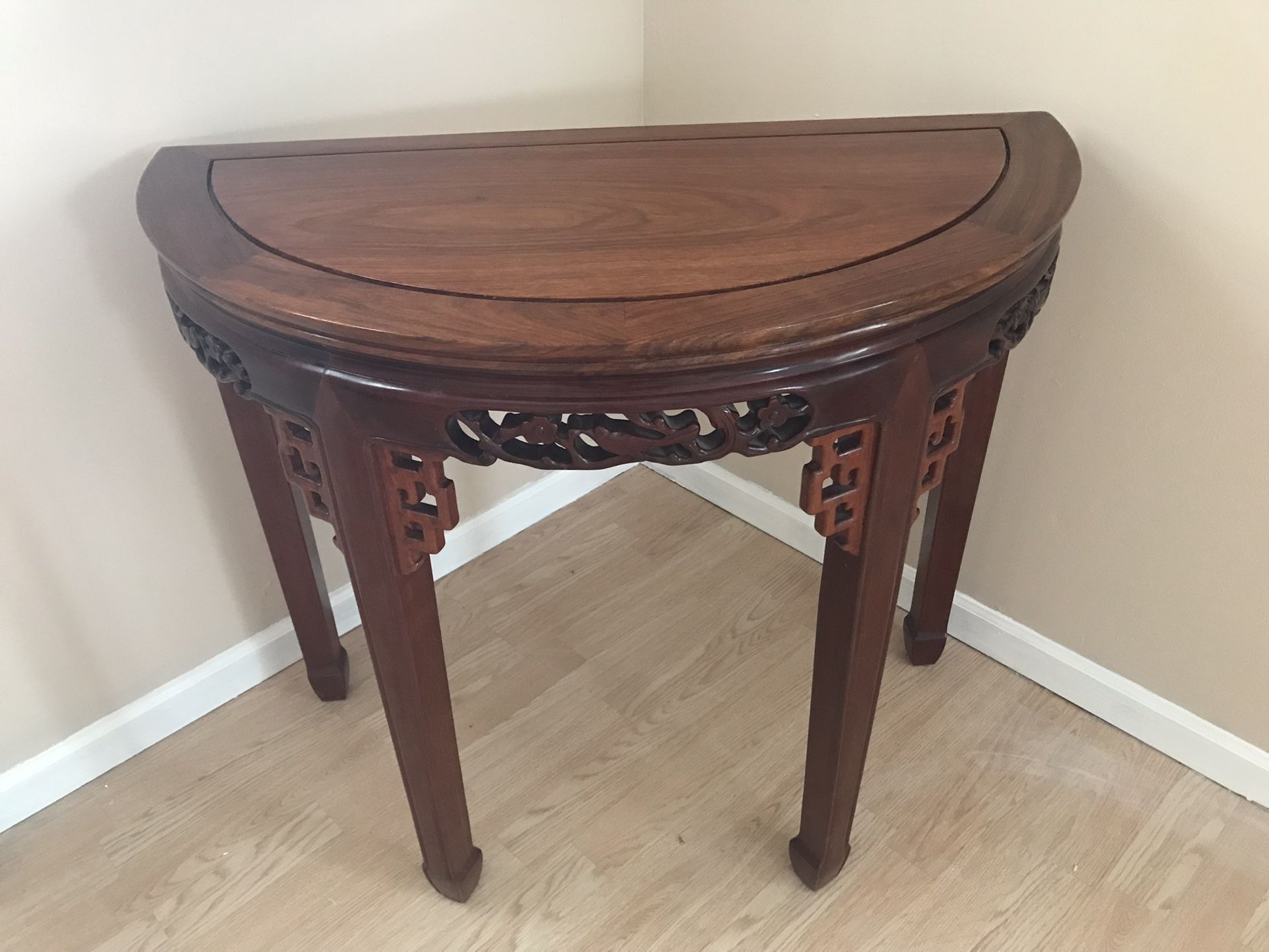 Rosewood Console Table. 