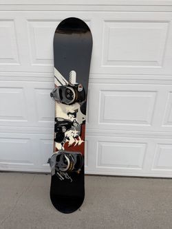 Morrow Clutch Snowboard 164 cm with K2 Large size bindings