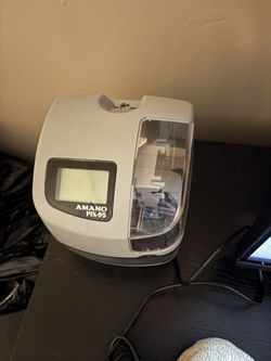 Electronic Time Clock Machine