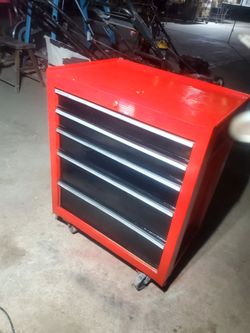Small Cart Tool Box 🧰 Used No Key