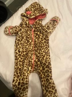 Leopard onesie