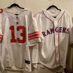 Odell Beckham Jersey N A Nolan Ryan Wit Texas