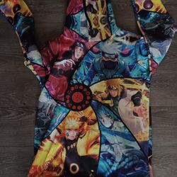 Naruto Big Kids Youth Hooded Sweater New
