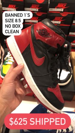 Jordan 1 ‘Banned’ - Size 8.5