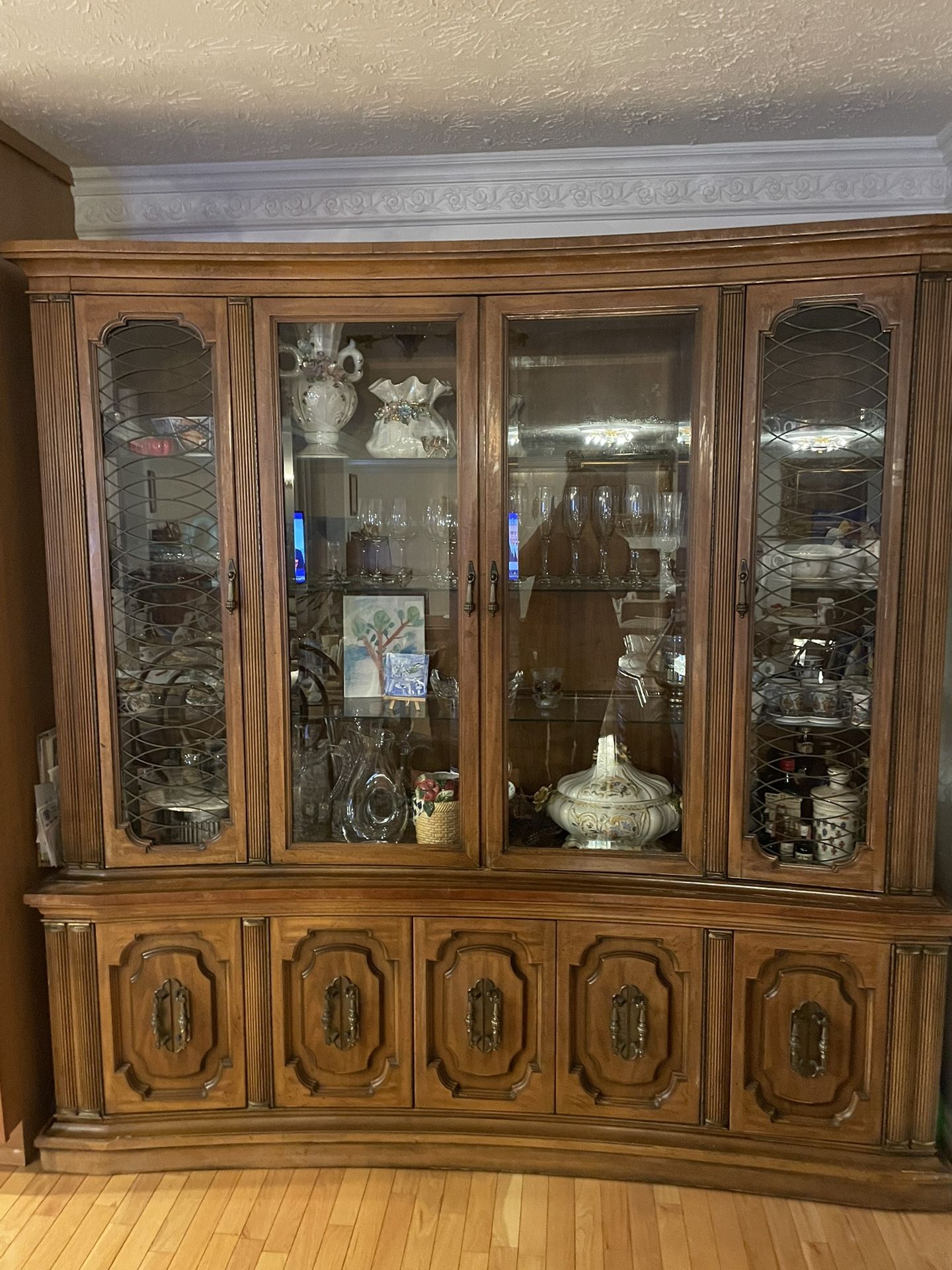 Oak China Cabinet