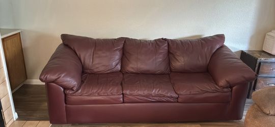 Red couch