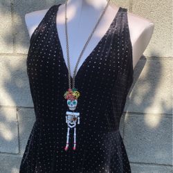 Day Of The Dead Necklace 