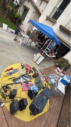 Garage sale today