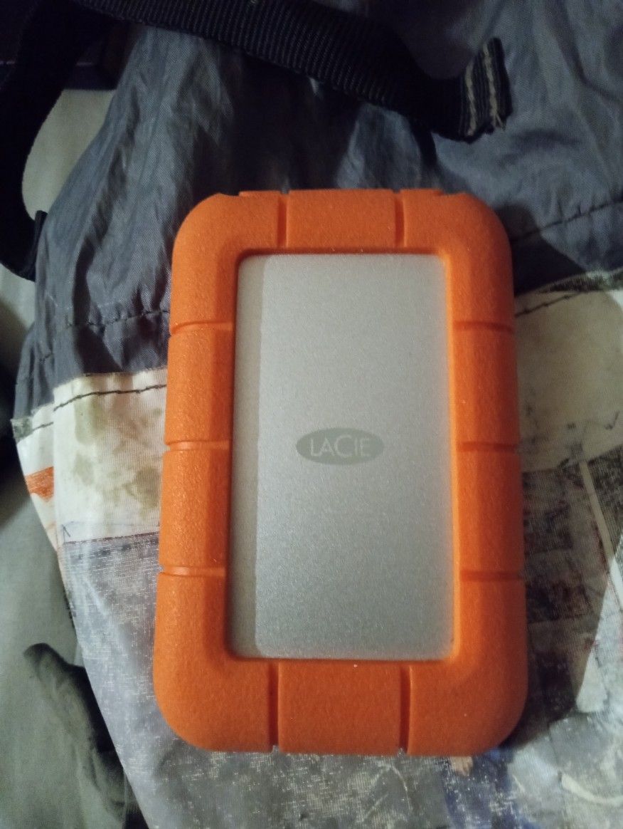 Lacie Rugged Portable Hard Drive
