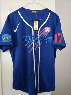 Jersey with ohtani logo in the back