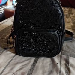 Black backpack style Purse. Brand new! 