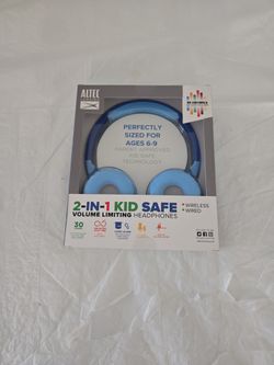 ALREC KIDS HEADPHONES AGES 6 TO 9 NEW