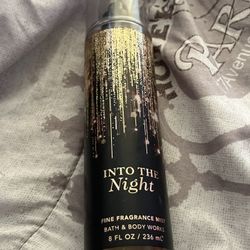 Into the Night (bath and body works fragrance mist)