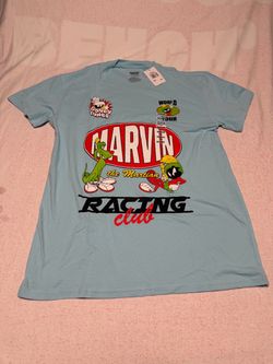Medium Looney Tunes Marvin the Martian Racing Club T-Shirt