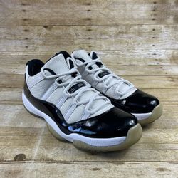 Jordan Air Jordan 11 Retro Low Concord White Blk Sneaker 528895-153 Sz 12 No Box