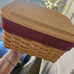 Longaberger Card Keeper Basket