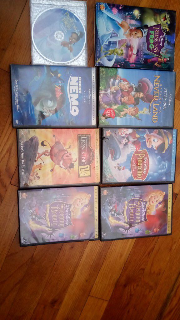 6-DISNEY DVD MOVIES....... CHECK OUT MY PAGE FOR MORE ITEMS