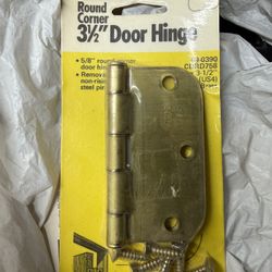 3-1/2” Brass Door Hinges