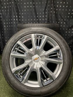 2024 Chevy Silverado High Country 6 Lug 22 Inch OEM Wheels