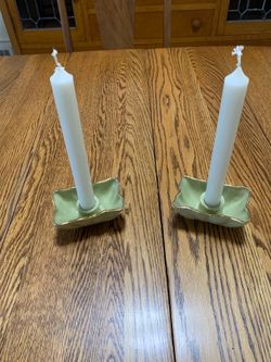 Vintage candle holders