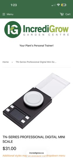 TN-SERIES PROFESSIONAL DIGITAL MINI SCALE