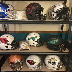 Authentic Autographed NFL Helmets Beckett JSA
