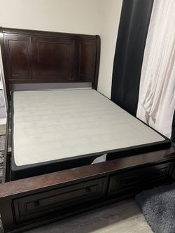 Bed Frame And Mattress Ver Comfortable Need It Gone As Soon As Possible ! 
