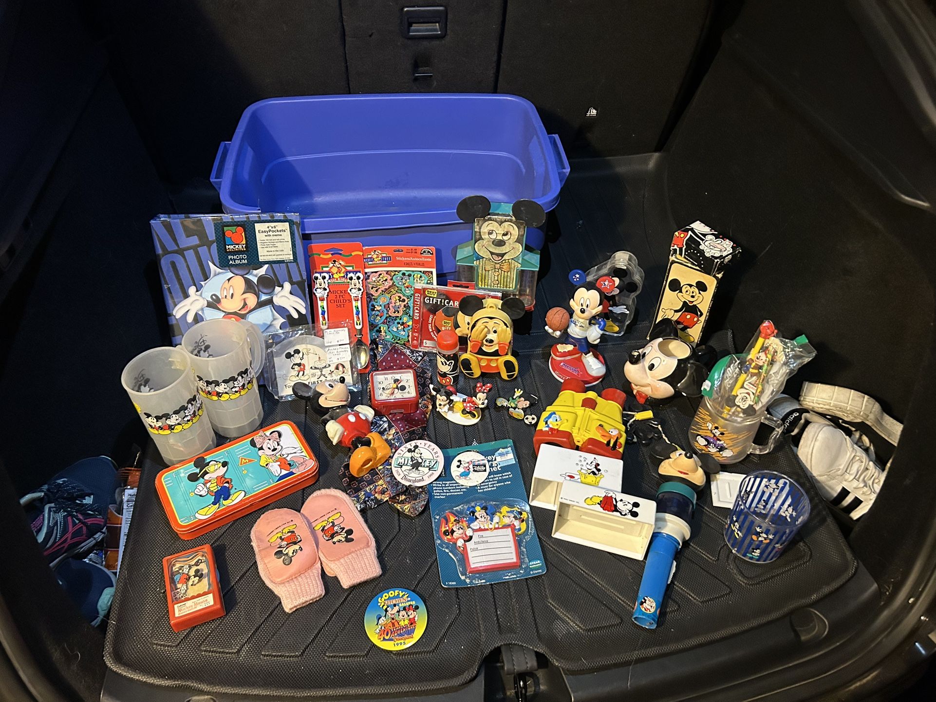 Disney collectibles - 4 Boxes Toys, Figurines And More