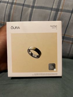 Oura Ring 5 Gold Size 7