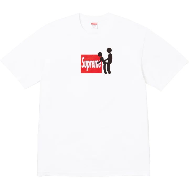 Supreme Stick Tee White Size Large Brand New!