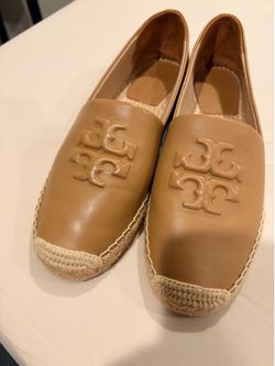 NEW TORY BURCH leanor Leather Espadrilles